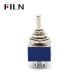 MTS-202 6 Pin 2 Way Round  On-On Metal Toggle Switch