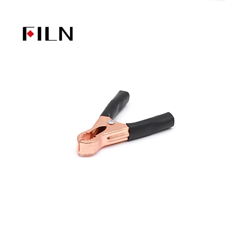 Alligator clips made of copper FILN Copper Alligator Clips Reliable Quality Black and Red