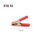 FILN Copper Alligator Clips Reliable Quality Black and Red