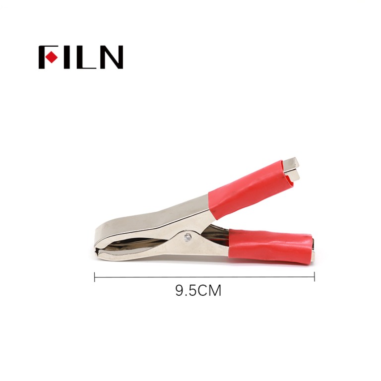 Battery terminal crocodile clip FILN Crocodile Clip for Battery Red and Black are Reliable