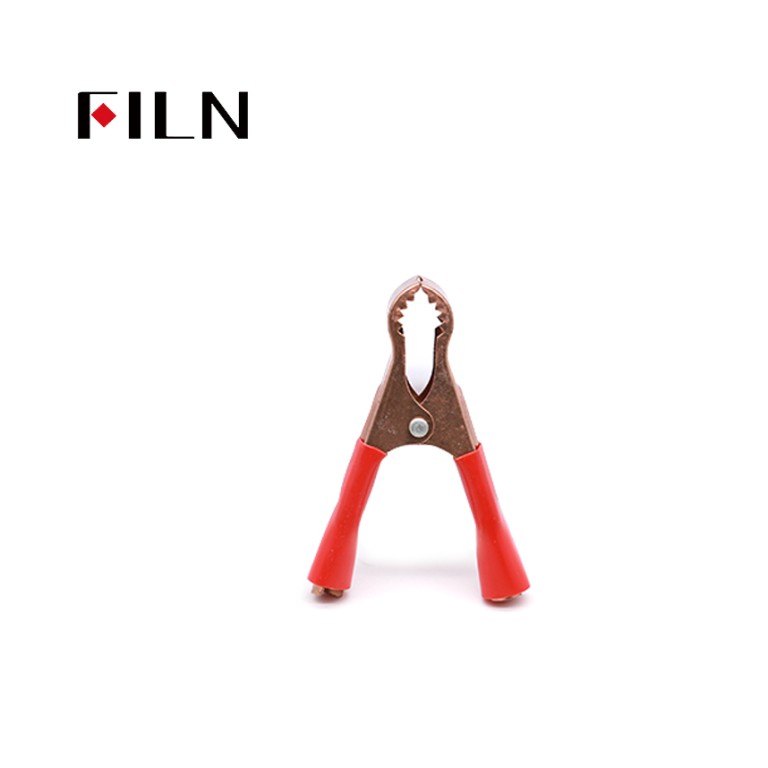 Copper-coated alligator clips FILN Copper Alligator Clips Reliable Quality Black and Red
