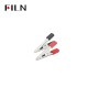 FILN Mini Alligator Clips Small Alligator Clips Electrical with Smooth Microscopic Tip