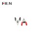FILN Mini Alligator Clips Small Alligator Clips Electrical with Smooth Microscopic Tip