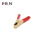 FILN Metal Alligator Clips Black & Red Metal Spring Loaded Truck Car