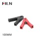FILN Crocodile Clip Insulated Alligator Clip Black & Red Alligator Clips