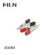 FILN Mini Alligator Clips Small Alligator Clips Electrical with Smooth Microscopic Tip