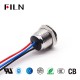 Ultra Short Waterproof Push Button Switch 12MM Wireline Switches