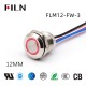 Ultra Short Waterproof Push Button Switch 12MM Wireline Switches