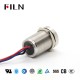FILN 19MM Touch Push Button Switch R&G Metal Waterproof Switch