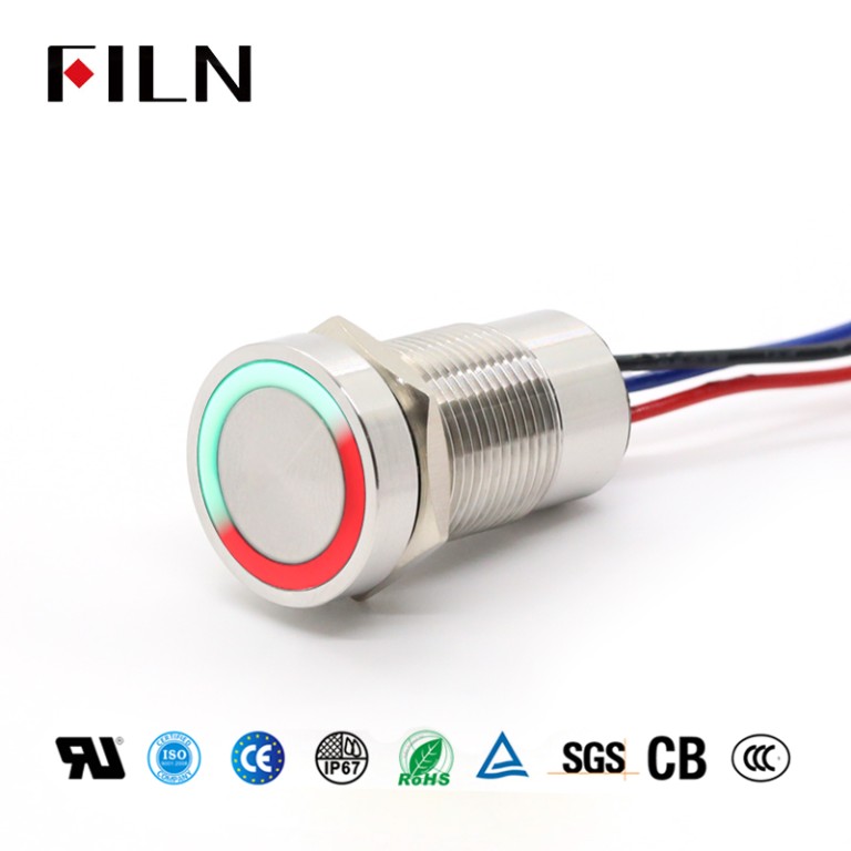 capacitive push button FILN Capacitive Push Button16MM R&G Touch Push Button Switch