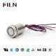 FILN 19MM Touch Push Button Switch R&G Metal Waterproof Switch