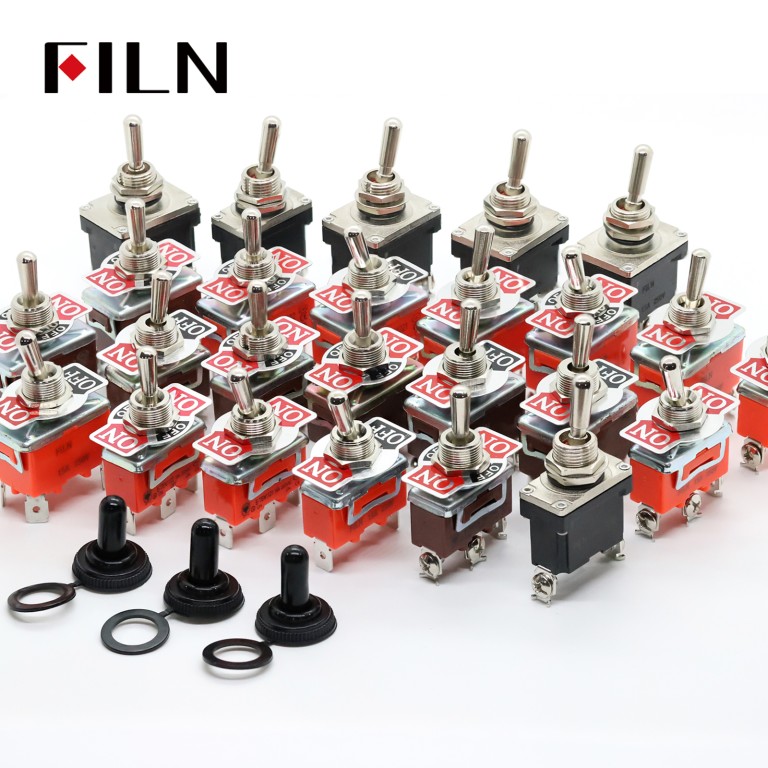 toggle switch FILN Toggle Switch Box Waterproof Electrical Control Unit ON-OFF-ON