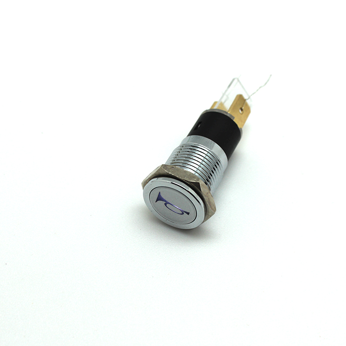 0.55inch 14mm stainless steel Flat waterproof horn warning indicator