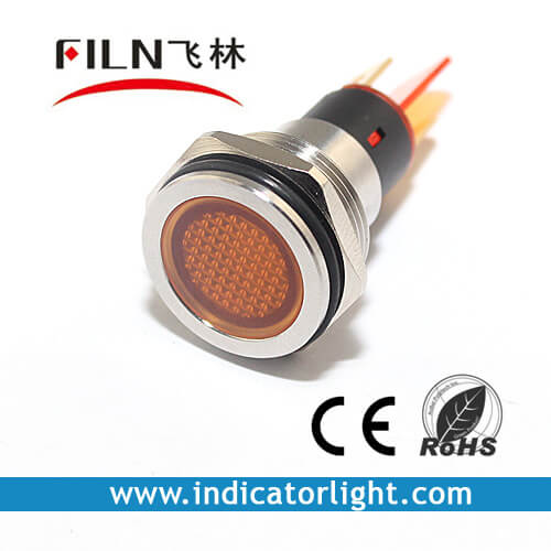 19mm-0.75inch-12V-metal-Flat-signal-lamp-without-wireFL1M-19FJ-1
