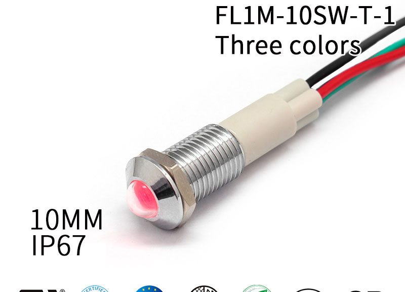 12V Red Indicator Light
