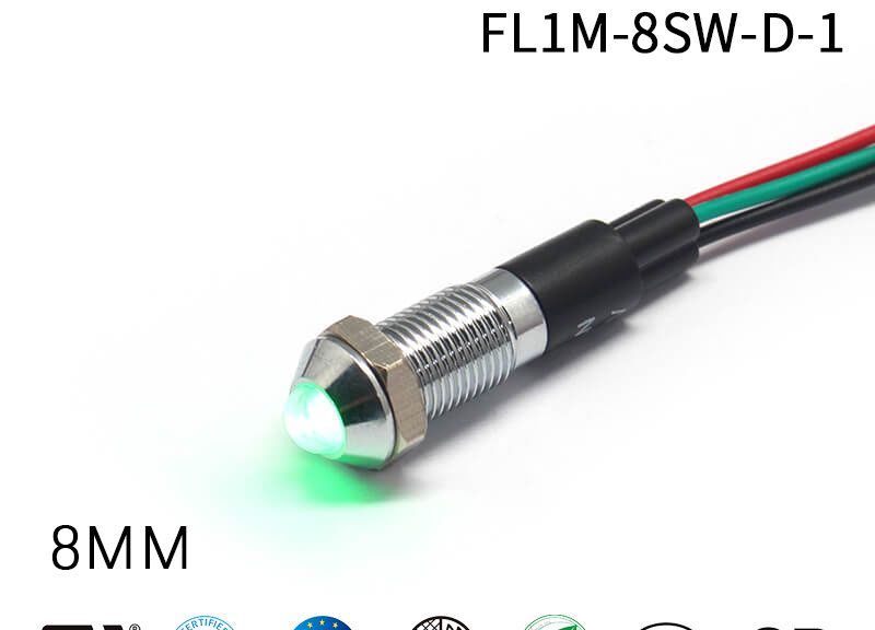 Red pilot lights