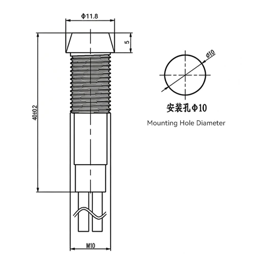 Metal Button Switch