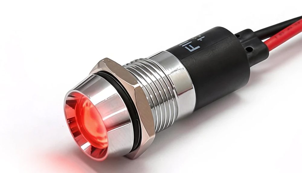 14mm LED Metal Pilot 24V LED Indicator Light