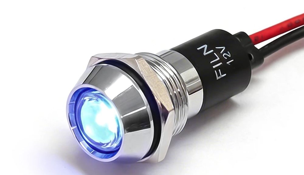 16MM ip67 led generator metal pilot indicator light