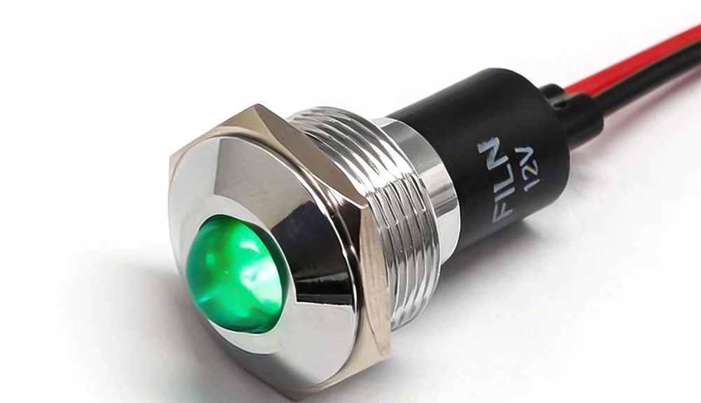 FILN 19MM LED Metal Flameproof Indicating Light