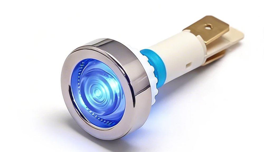 FILN Indicator Light Cover 10MM Light with LED Light