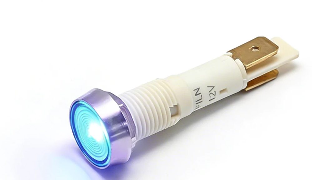 10MM 220V Kitchen Equipment LED Plastic Indicator Light