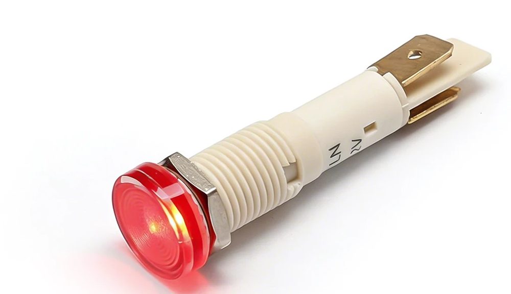 10mm 48v LED Plastic Signal Pilot Lamp Indicator