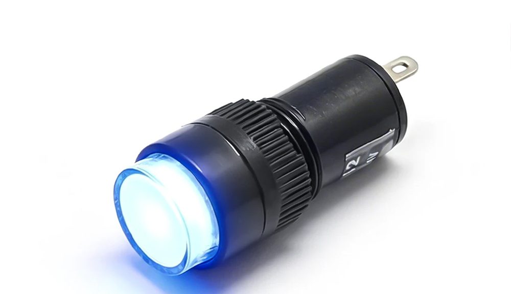 12mm 110v LED Plasitc Solar energy indcicator light