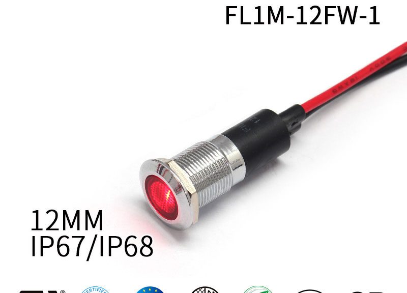 red led indicator light
