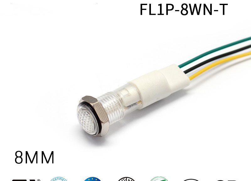 NEW Thread Indicator Light 8MM Red and Green Double Color