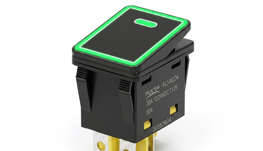 high current 30 amp rocker switch