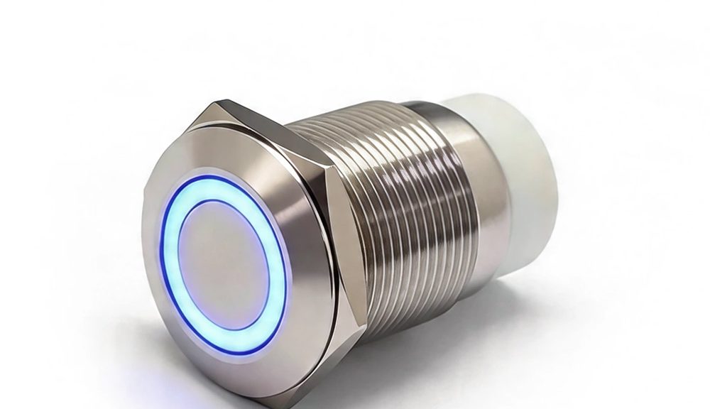 RJ9 Connector Telephone Plug Switch 19MM Easy Plug Button