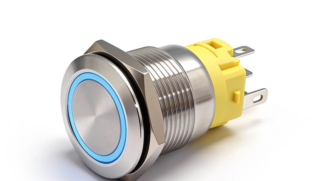 19MM LED Normally Closed Momentary Switch