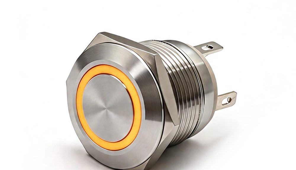 Momentary Push Button Lamp Switches 19MM New Light Switch