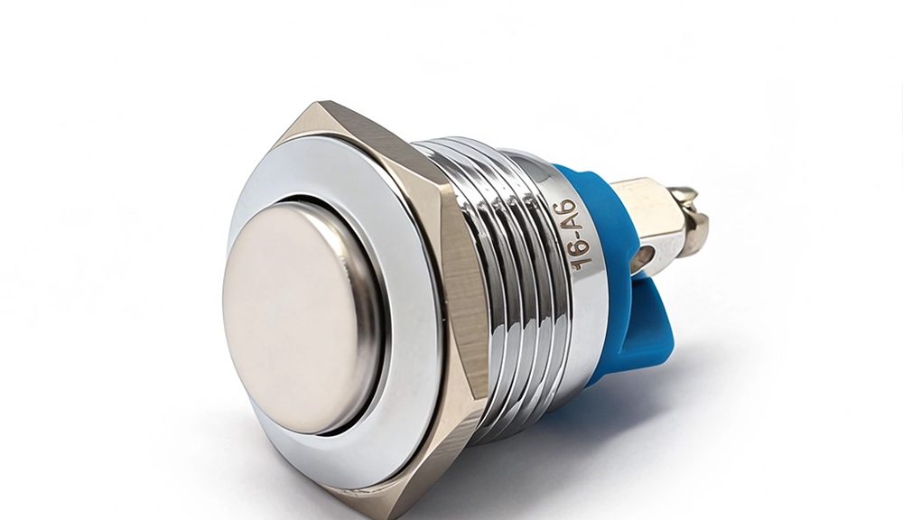 FILN Latching Push Button Switch Waterproof Push Screw Feet