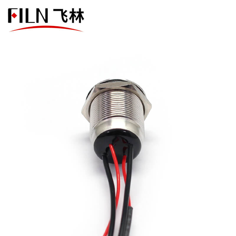19MM 10A Waterproof IP68 Marine Push Button SwitchesFILN