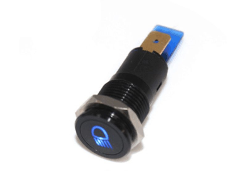 LED indicator with symbol