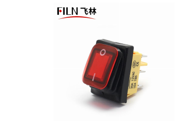Illuminated rocker switch