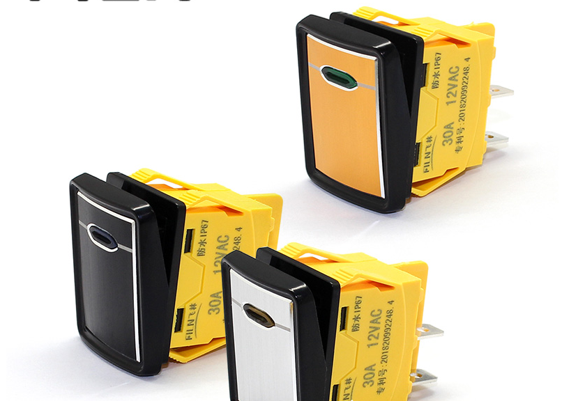 New arrival of waterproof 30A rocker switch