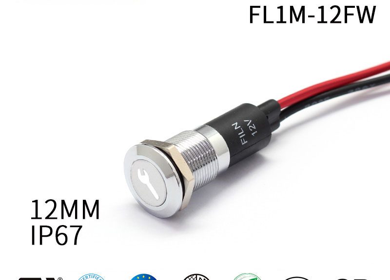 12MM LED Wrench Indicator Light