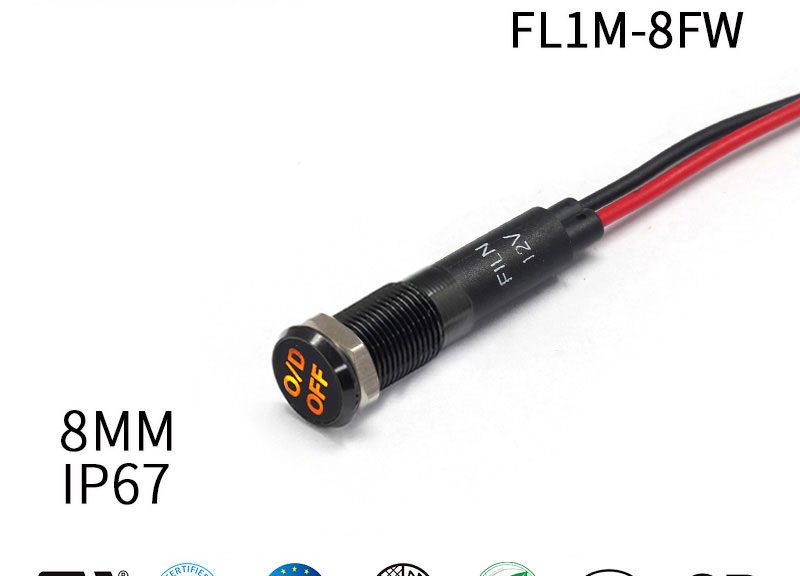 Diesel Preheating Indicator Light Porsche Cayenne IP67 Indicator Light