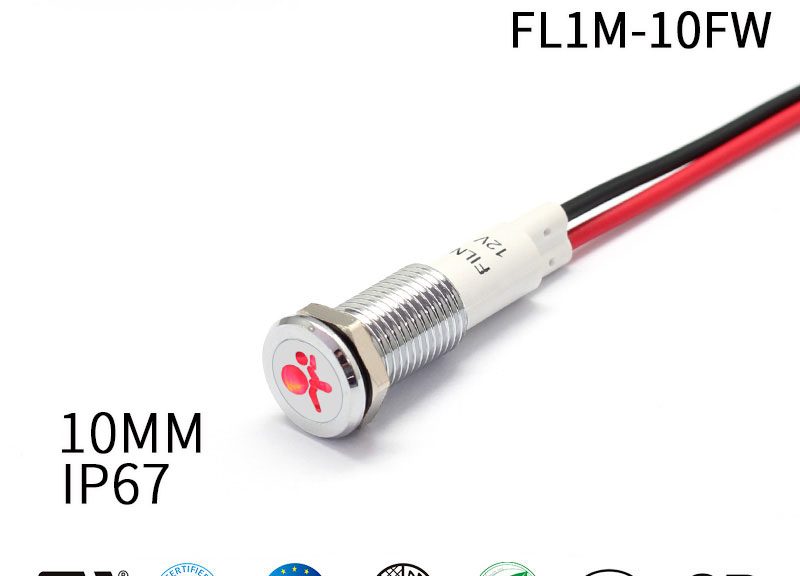 Car Battery Red Light Indicator Airbag Warning Indicator