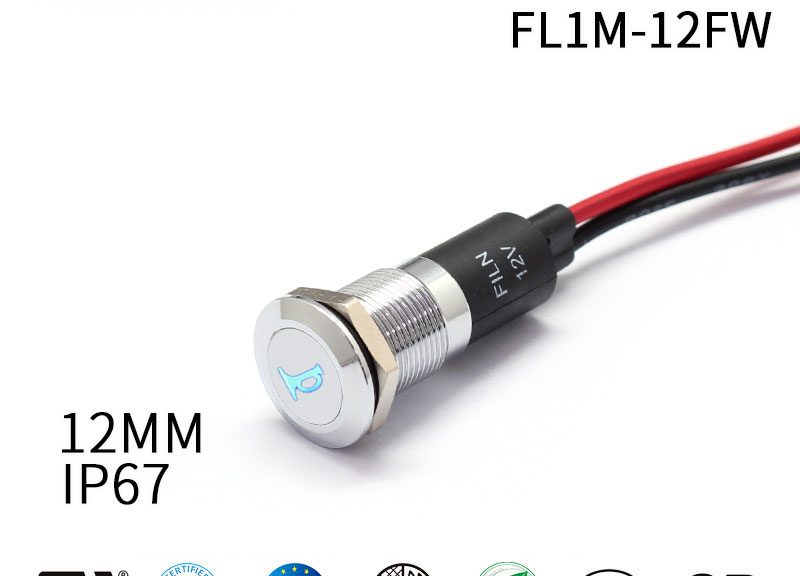 12MM Nissan Malfunction Indicator Light Horn Warning Indicator Light