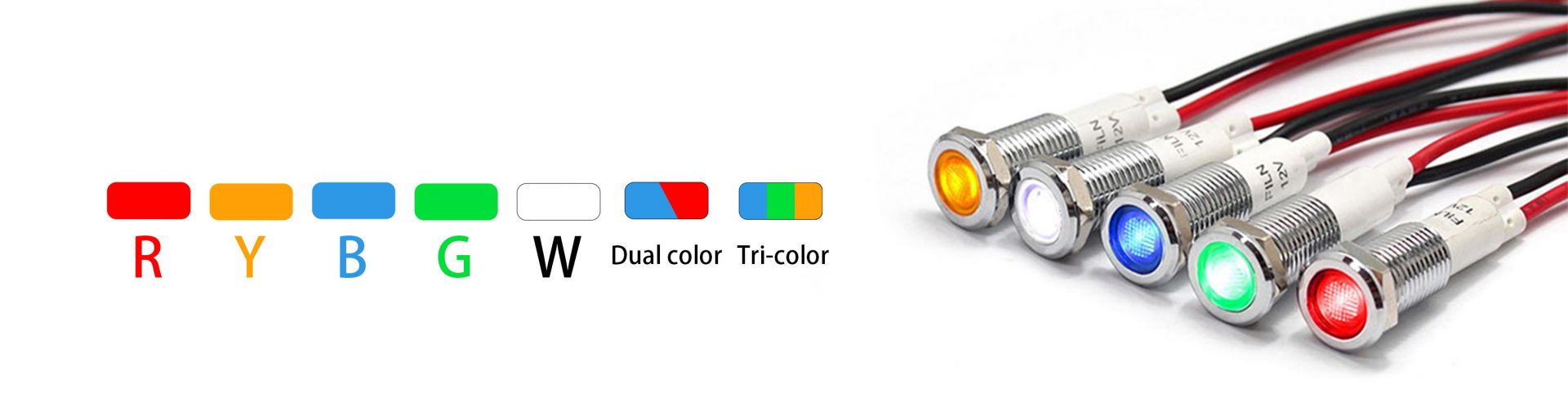Pair Of Black LED Turn Signal Indicators By UK-Motors – Universal Fit For Street Bikes, Scooters, Off-Road