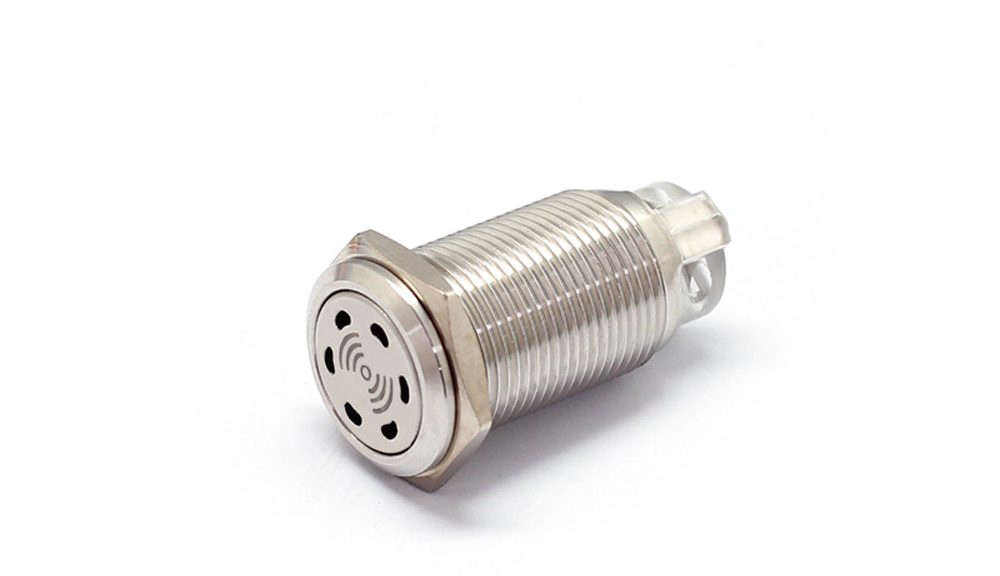 Metal Buzzer AC24-220V Flat Round Honeycomb High Quality Illuminated Stainless Steel 19mm