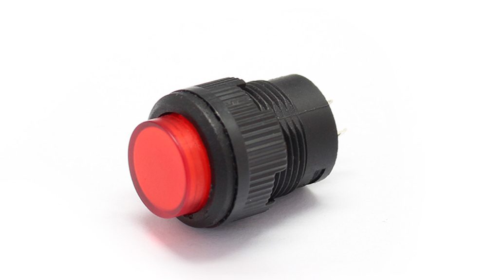 16MM 12V Latching R16 503AD Push Button Switch