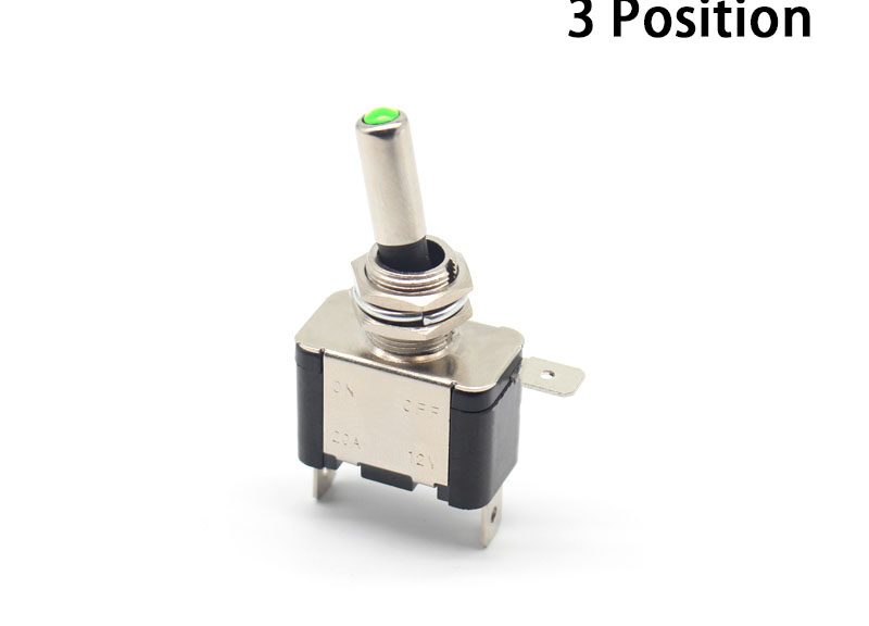 12v 3 position toggle switch