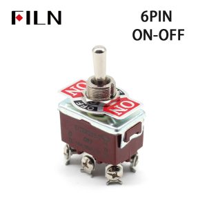 Three Way 30AMP 6 PIN ON OFF KN3-301 Electrical Toggle Switches