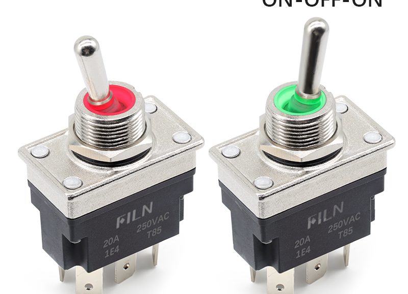 lighted toggle switch