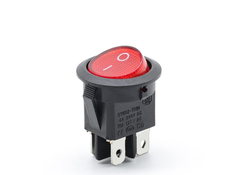 rocker switch illuminated when off